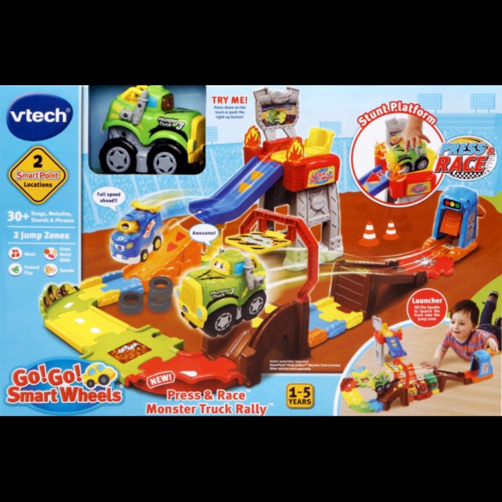 VTech Go! Go! Smart Wheels Press and Race.. Truck